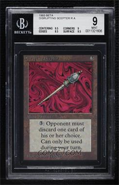1993 Magic: The Gathering - Limited Edition Beta - [Base] #_DISC - Disrupting Scepter [BGS 9 MINT]
