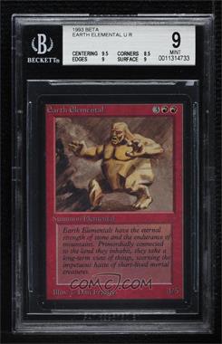 1993 Magic: The Gathering - Limited Edition Beta - [Base] #_EAEL - Earth Elemental [BGS 9 MINT]