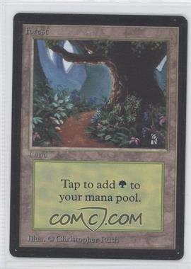 1993 Magic: The Gathering - Limited Edition Beta - [Base] #_FORE.2 - Forest