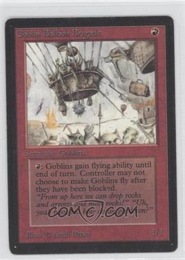 1993 Magic: The Gathering - Limited Edition Beta - [Base] #_GBBR - Goblin Balloon Brigade