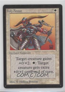 1993 Magic: The Gathering - Limited Edition Beta - [Base] #_HOAR - Holy Armor