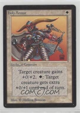 1993 Magic: The Gathering - Limited Edition Beta - [Base] #_HOAR - Holy Armor