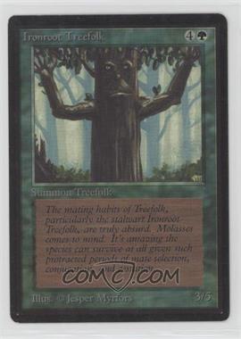 1993 Magic: The Gathering - Limited Edition Beta - [Base] #_IRTR - Ironroot Treefolk