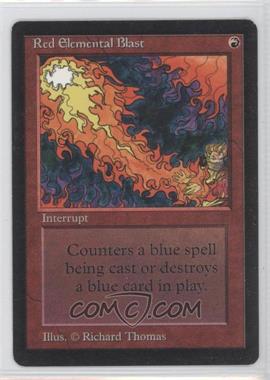 1993 Magic: The Gathering - Limited Edition Beta - [Base] #_REBL - Red Elemental Blast