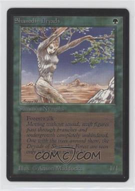 1993 Magic: The Gathering - Limited Edition Beta - [Base] #_SHDR - Shanodin Dryads