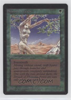 1993 Magic: The Gathering - Limited Edition Beta - [Base] #_SHDR - Shanodin Dryads