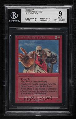 1993 Magic: The Gathering - Limited Edition Beta - [Base] #_THEG - Two-Headed Giant [BGS 9 MINT]