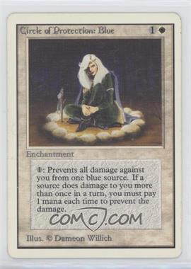 1993 Magic: The Gathering - Unlimited Edition - [Base] #_CPBL - Circle of Protection: Blue