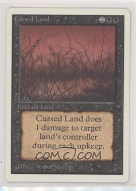 1993 Magic: The Gathering - Unlimited Edition - [Base] #_CULA - Cursed Land