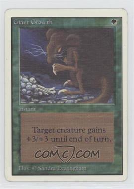 1993 Magic: The Gathering - Unlimited Edition - [Base] #_GIGR - Giant Growth