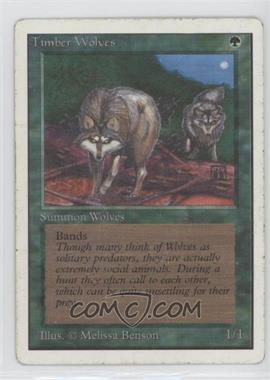 1993 Magic: The Gathering - Unlimited Edition - [Base] #_TIWO - Timber Wolves