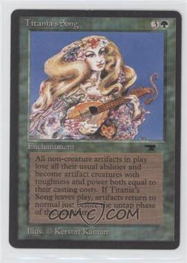 1994 Magic: The Gathering - Antiquities - [Base] #_TISO - Titania's Song