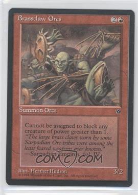 1994 Magic: The Gathering - Fallen Empires - [Base] #_BROR.2 - Brassclaw Orcs