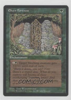 1994 Magic: The Gathering - Fallen Empires - [Base] #_ELFO.3 - Elven Fortress