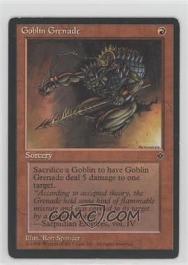 1994 Magic: The Gathering - Fallen Empires - [Base] #_GOGR.3 - Goblin Grenade