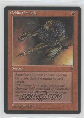 1994 Magic: The Gathering - Fallen Empires - [Base] #_GOGR.3 - Goblin Grenade