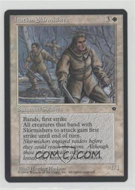 1994 Magic: The Gathering - Fallen Empires - [Base] #_ICSK - Icatian Skirmishers