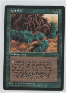 1994 Magic: The Gathering - Fallen Empires - [Base] #_NISO.2 - Night Soil [Noted]