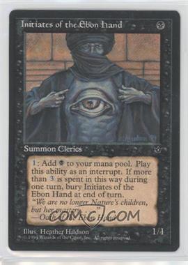 1994 Magic: The Gathering - Fallen Empires - [Base] #IEHA.2 - Initiates of the Ebon Hand