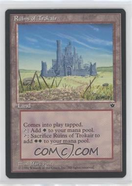 1994 Magic: The Gathering - Fallen Empires - [Base] #RUTR - Ruins of Trokair