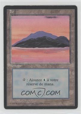 1994 Magic: The Gathering - Revised Edition - [Base] - French Black Border #_ISLA.1 - Island