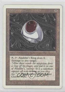 1994 Magic: The Gathering - Revised Edition - [Base] #_ALRI - Aladdin's Ring