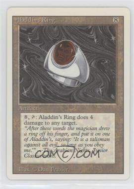 1994 Magic: The Gathering - Revised Edition - [Base] #_ALRI - Aladdin's Ring