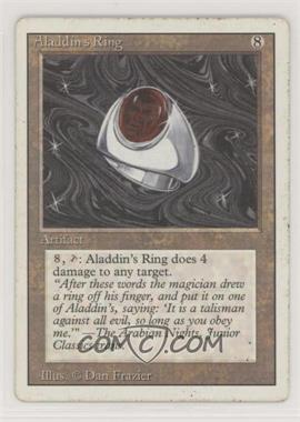 1994 Magic: The Gathering - Revised Edition - [Base] #_ALRI - Aladdin's Ring