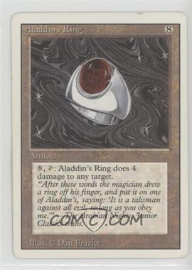 1994 Magic: The Gathering - Revised Edition - [Base] #_ALRI - Aladdin's Ring