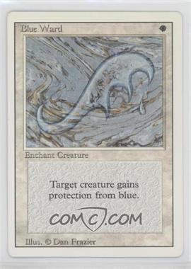 1994 Magic: The Gathering - Revised Edition - [Base] #_BLWA - Blue Ward