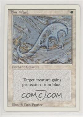 1994 Magic: The Gathering - Revised Edition - [Base] #_BLWA - Blue Ward