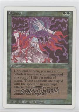 1994 Magic: The Gathering - Revised Edition - [Base] #_CHAN - Channel