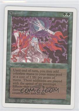 1994 Magic: The Gathering - Revised Edition - [Base] #_CHAN - Channel