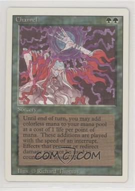 1994 Magic: The Gathering - Revised Edition - [Base] #_CHAN - Channel