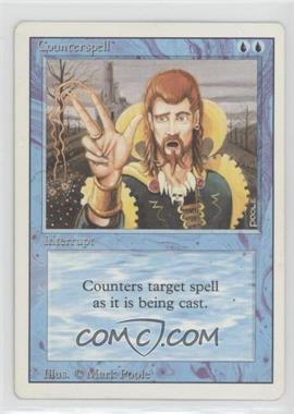 1994 Magic: The Gathering - Revised Edition - [Base] #_COUN - Counterspell [Poor to Fair]