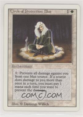 1994 Magic: The Gathering - Revised Edition - [Base] #_CPBU - Circle of Protection: Blue