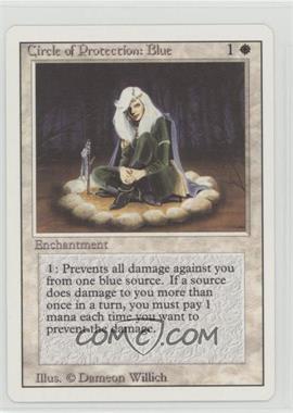 1994 Magic: The Gathering - Revised Edition - [Base] #_CPBU - Circle of Protection: Blue