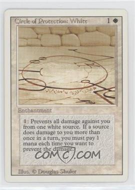 1994 Magic: The Gathering - Revised Edition - [Base] #_CPWH - Circle of Protection: White