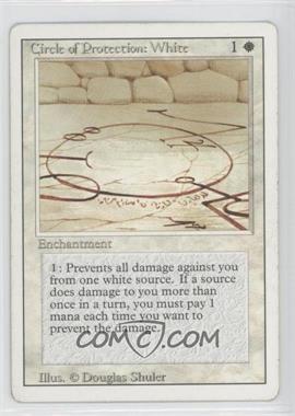 1994 Magic: The Gathering - Revised Edition - [Base] #_CPWH - Circle of Protection: White