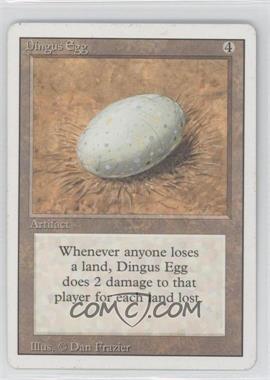 1994 Magic: The Gathering - Revised Edition - [Base] #_DIEG - Dingus Egg