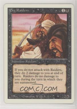 1994 Magic: The Gathering - Revised Edition - [Base] #_ERRA - Erg Raiders