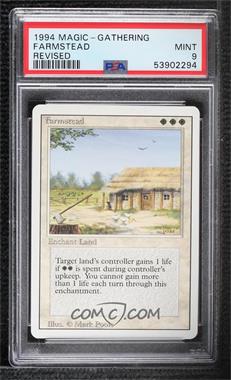 1994 Magic: The Gathering - Revised Edition - [Base] #_FARM - Farmstead [PSA 9 MINT]