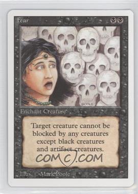 1994 Magic: The Gathering - Revised Edition - [Base] #_FEAR - Fear