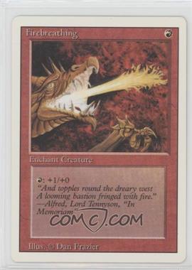 1994 Magic: The Gathering - Revised Edition - [Base] #_FIBR - Firebreathing