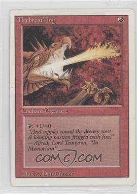 1994 Magic: The Gathering - Revised Edition - [Base] #_FIBR - Firebreathing