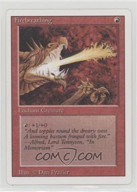 1994 Magic: The Gathering - Revised Edition - [Base] #_FIBR - Firebreathing