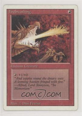 1994 Magic: The Gathering - Revised Edition - [Base] #_FIBR - Firebreathing