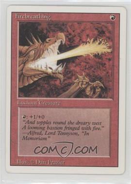 1994 Magic: The Gathering - Revised Edition - [Base] #_FIBR - Firebreathing