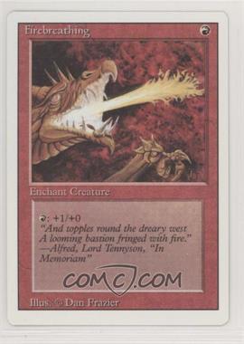 1994 Magic: The Gathering - Revised Edition - [Base] #_FIBR - Firebreathing