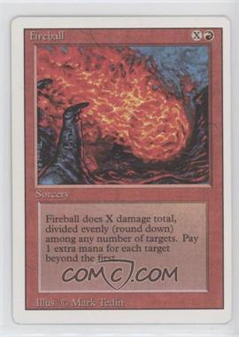 1994 Magic: The Gathering - Revised Edition - [Base] #_FIRE - Fireball